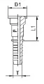 Фитинг фланцевый SFS 6000psi DN12 1/2"